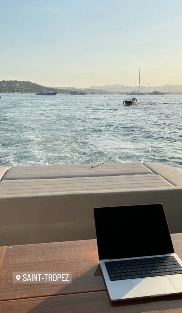 work remotely, ocean